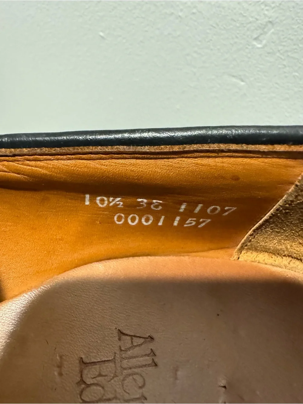 Allen Edmonds sleek black